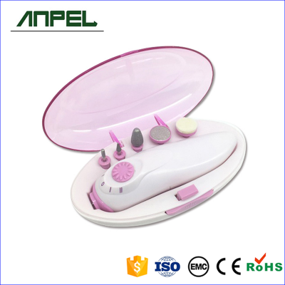 Hot selling cheap price nail care tools and equipment for manicure set with nail polisher function