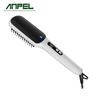 Hot sell cheap price ionic PTC heating element ceramic coating LCD display hair brush