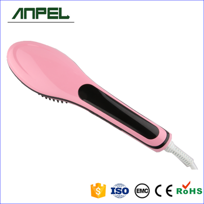 Professional style high quality bright plate magic shine ionic hair straightener